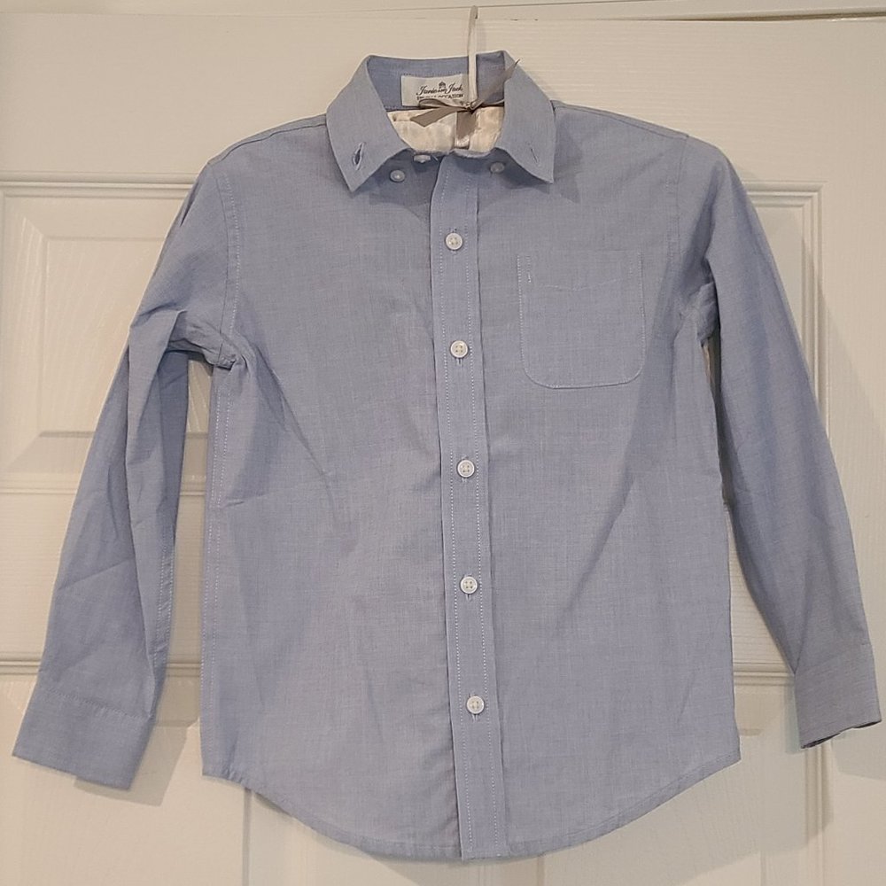 Janie and Jack New Blue Oxford